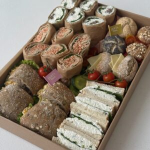 Sandwich and wrap box