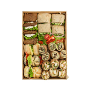 Sandwich and wrap box