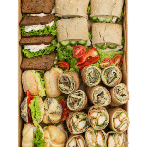 Sandwich and wrap box