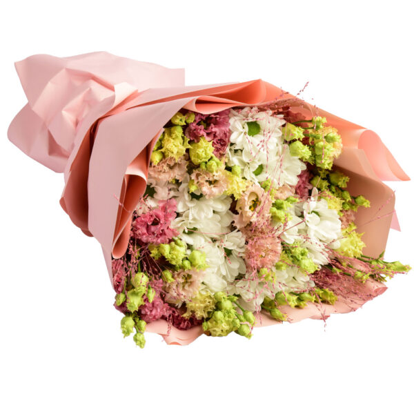 Bukiet Margaretki i Eustoma - obrazek 5