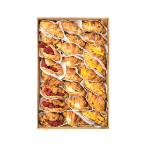 Mini sweet croissant box